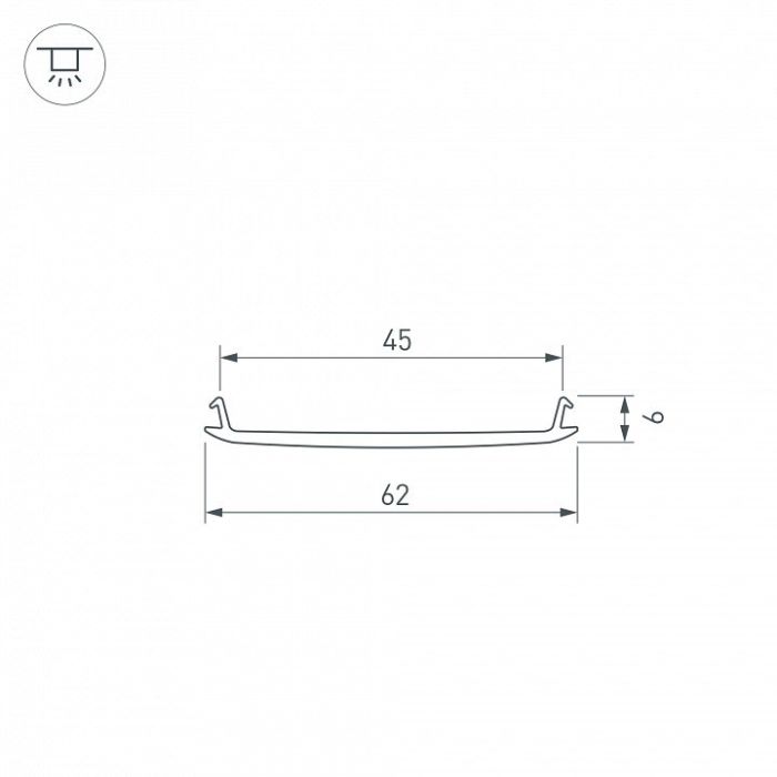 Рассеиватель Arlight STRETCH 040822