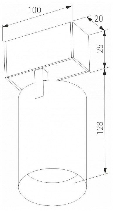 Светильник на штанге Arlight MAG-25 046320