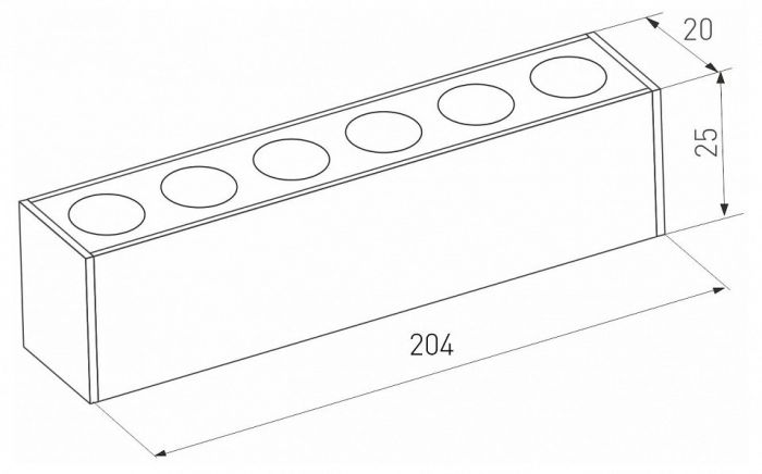 Встраиваемый светильник Arlight MAG-25 046322