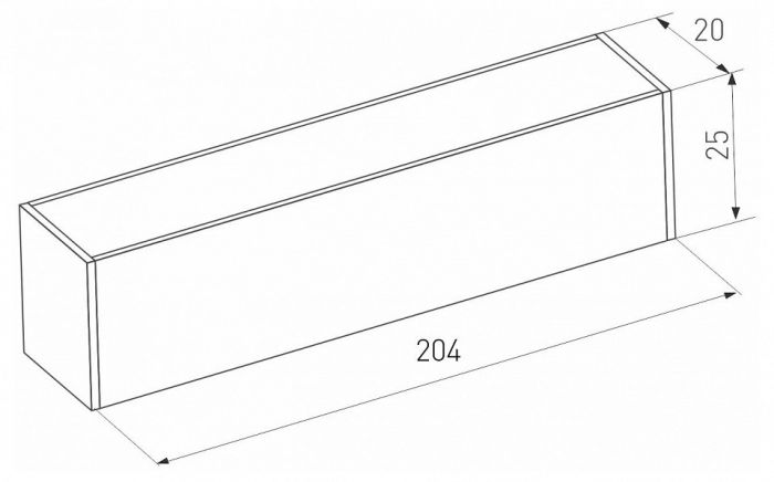 Встраиваемый светильник Arlight MAG-25 046332