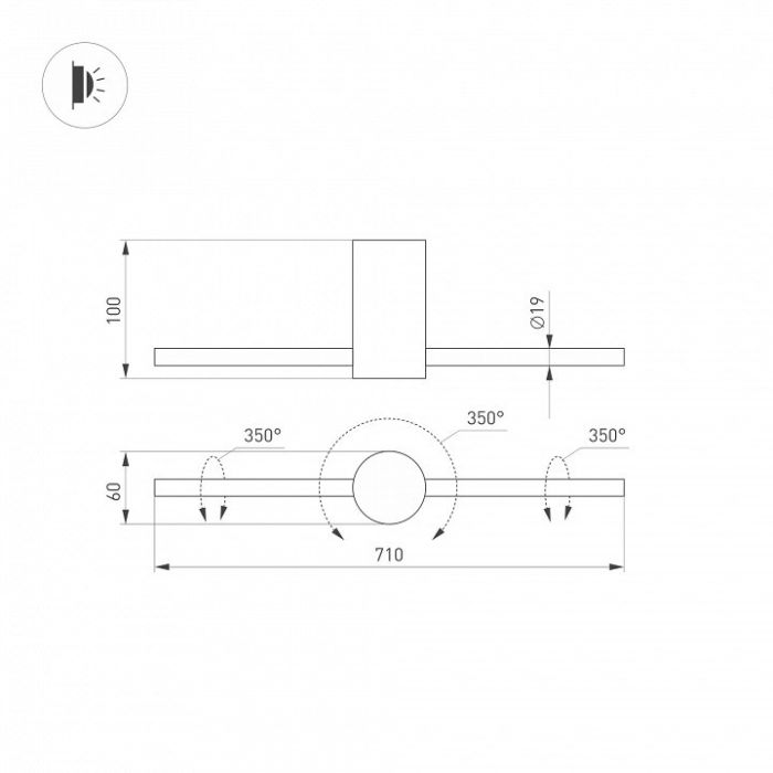 Бра Arlight SP-PICASO 047344