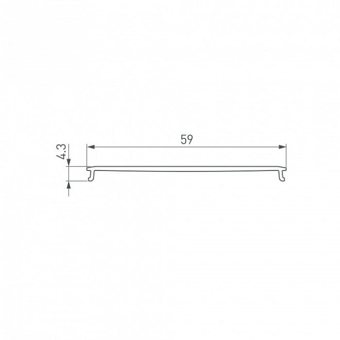 Рассеиватель Arlight SL-LINE 046404