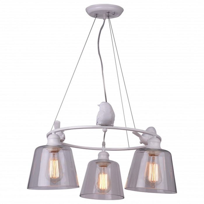 Подвесная люстра Arte Lamp Passero A4289LM-3WH