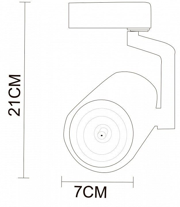 Светильник на штанге Arte Lamp Traccia A2320PL-1WH