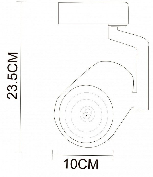 Светильник на штанге Arte Lamp Traccia A2330PL-1WH