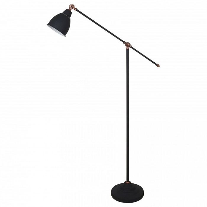 Торшер Arte Lamp Braccio A2054PN-1BK