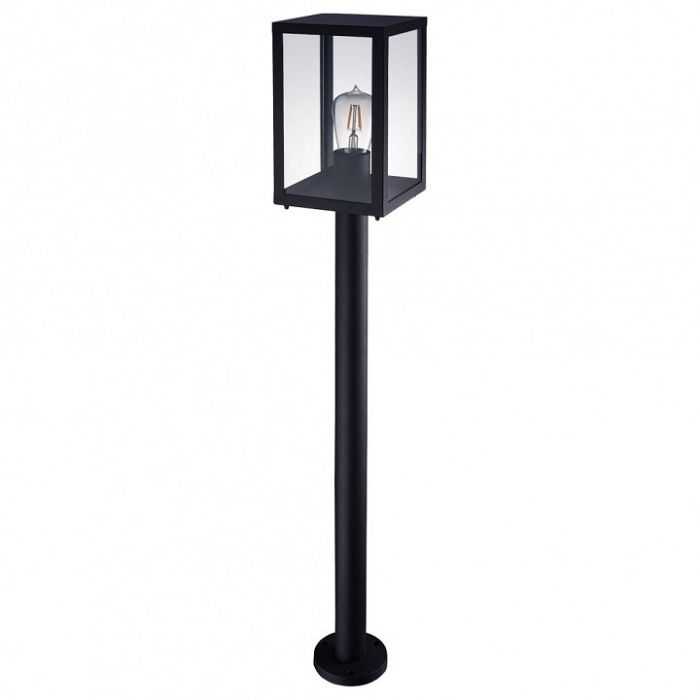 Наземный высокий светильник Arte Lamp Belfast A4569PA-1BK