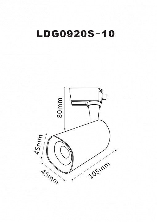 Светильник на штанге Arte Lamp Barut A4561PL-1BK