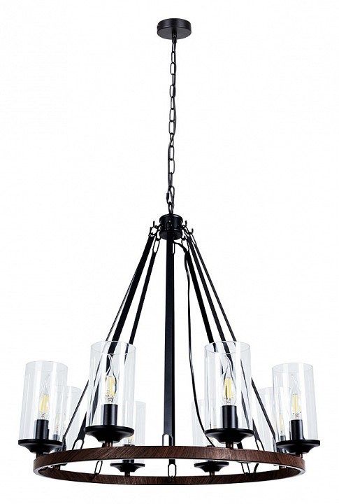 Подвесная люстра Arte Lamp Dalim A7014SP-8BK