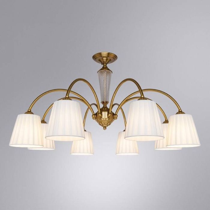 Люстра на штанге Arte Lamp Gracie A7301PL-8PB