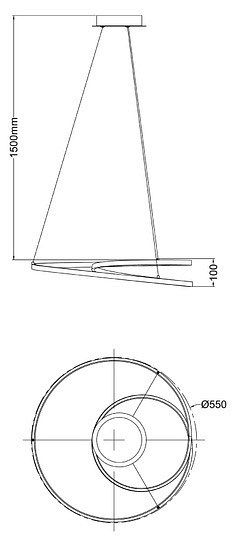 Подвесной светильник Arte Lamp Millo A3893SP-30BK