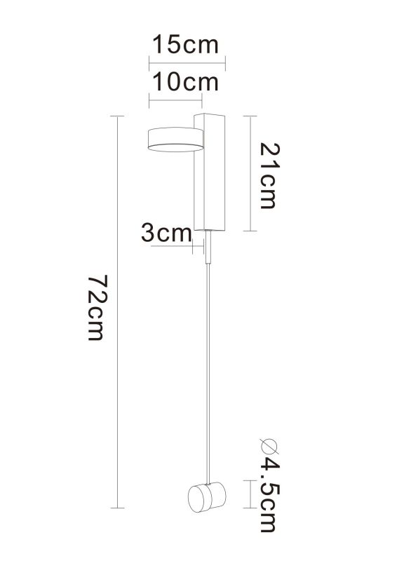 Бра Arte Lamp Mirach A2142AP-10PB