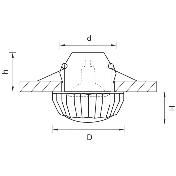 Встраиваемый светильник Lightstar Modo 006870