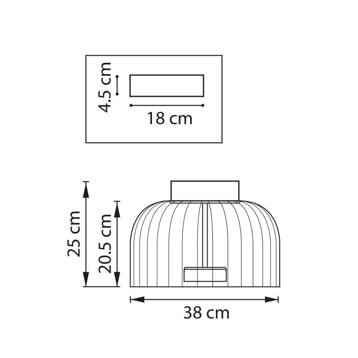 Накладной светильник Lightstar Celesta 809062