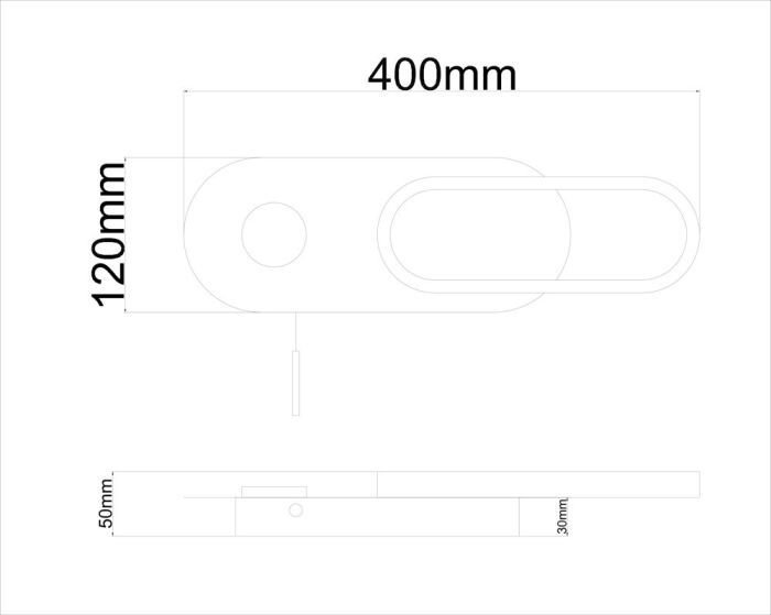 Бра Arte Lamp Lucas A2602AP-10BK