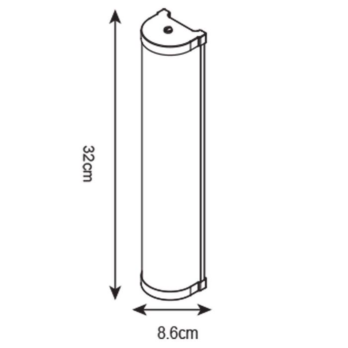 Накладной светильник Arte Lamp Aqua-Bara A5210AP-2CC