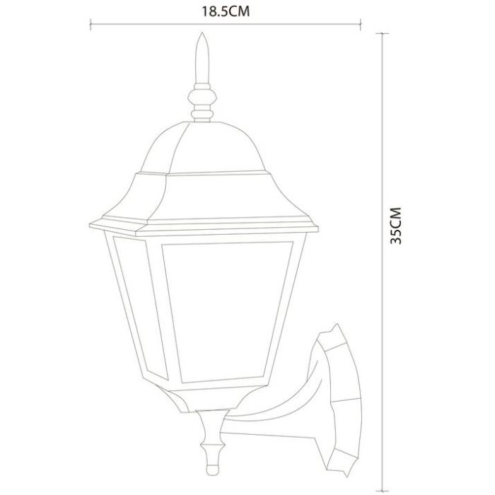 Светильник на штанге Arte Lamp Bremen A1011AL-1BK