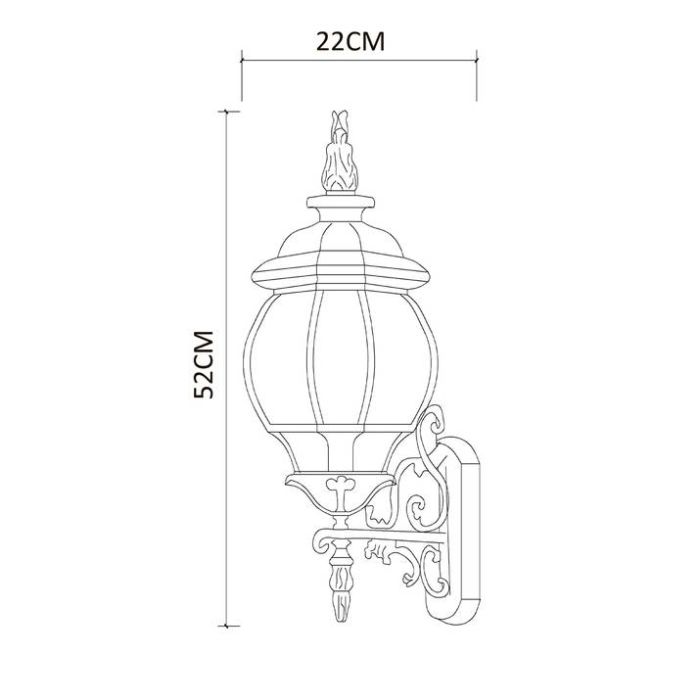 Светильник на штанге Arte Lamp Atlanta A1041AL-1BG