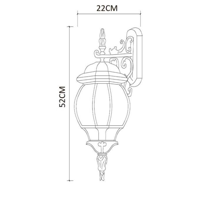 Светильник на штанге Arte Lamp Atlanta A1042AL-1BG