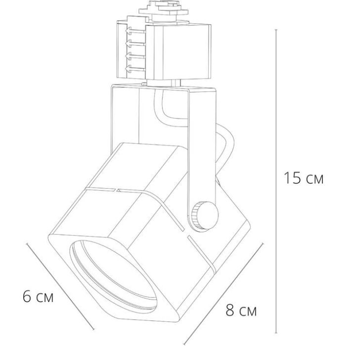 Светильник на штанге Arte Lamp Misam A1315PL-1WH