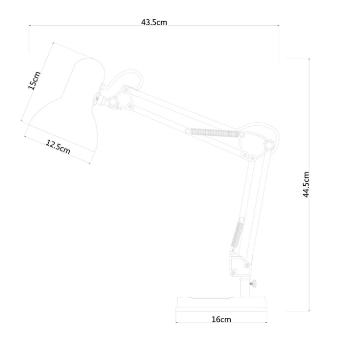 Настольная лампа офисная Arte Lamp Junior A1330LT-1CC