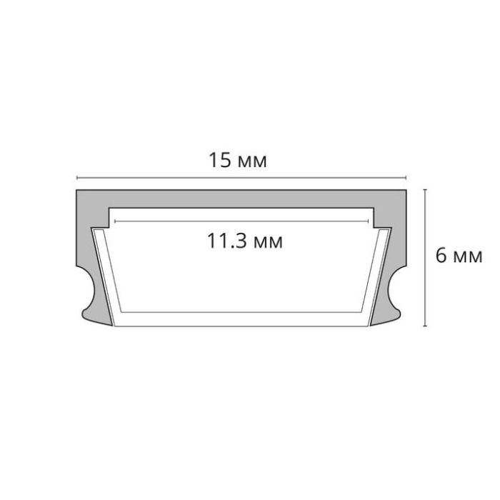 Профиль накладной Arte Lamp SURFACE A150606S