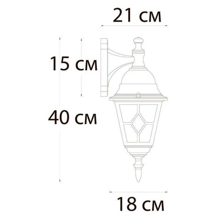 Светильник на штанге Arte Lamp Madrid A1542AL-1BN