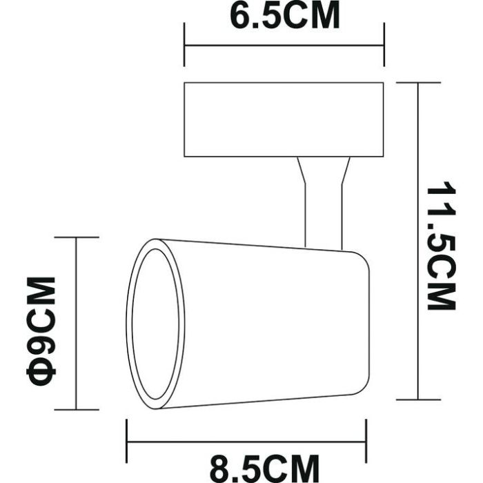 Светильник на штанге Arte Lamp Amico A1810PL-1BK