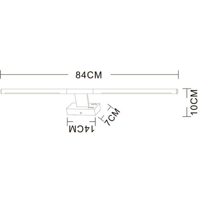 Подсветка для картины Arte Lamp Lines A2029AP-1BK