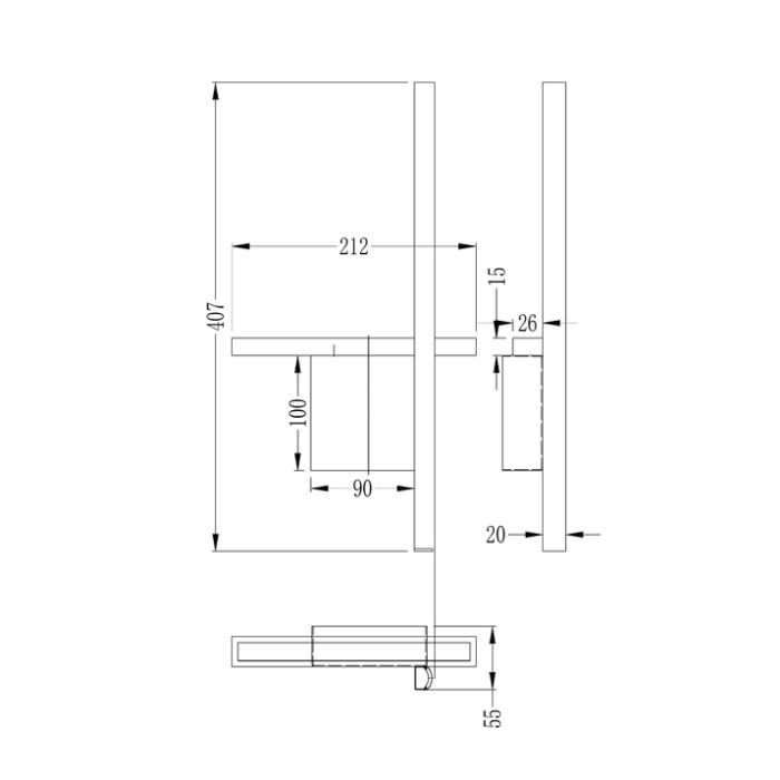 Накладной светильник Arte Lamp Chic A2126AP-8BK