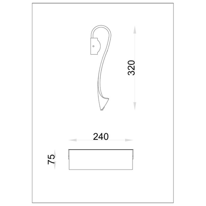 Бра Arte Lamp Grappolo A2283AP-1GO