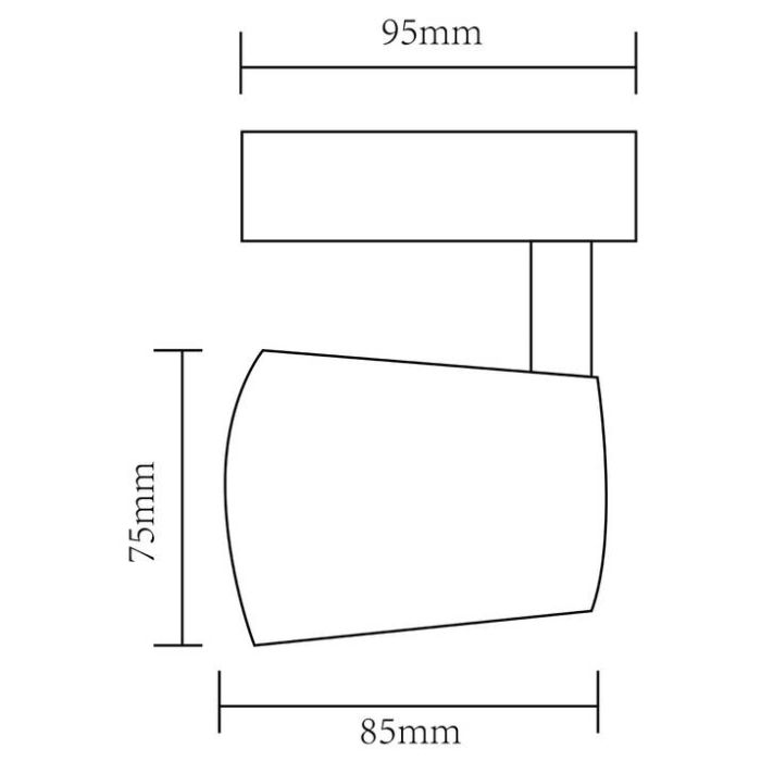 Светильник на штанге Arte Lamp Atillo A2315PL-1BK