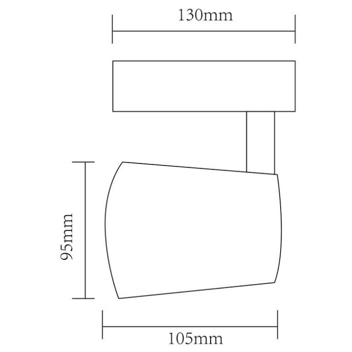 Светильник на штанге Arte Lamp Atillo A2324PL-1BK