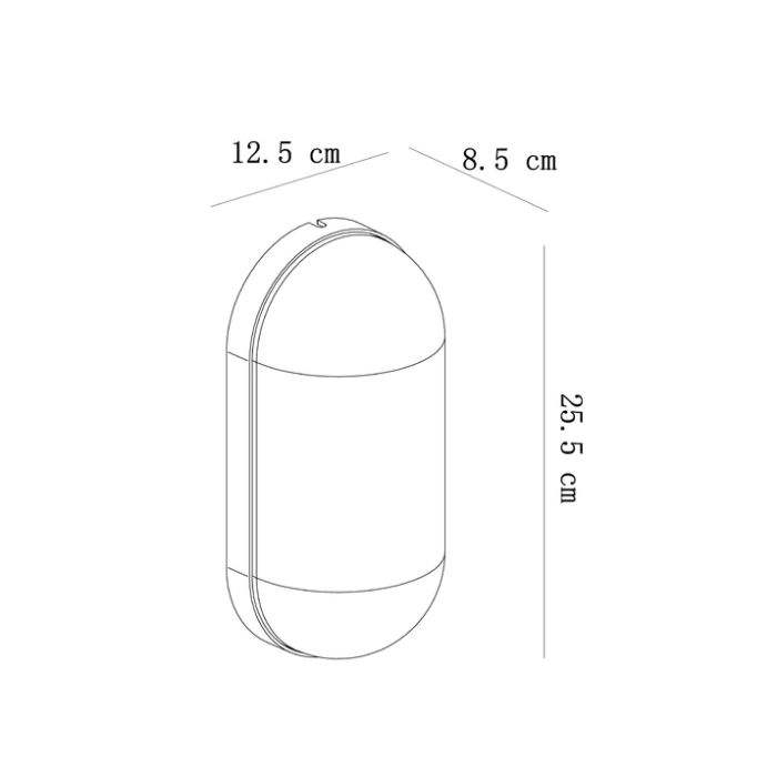 Накладной светильник Arte Lamp Marfik A2481AL-1GO