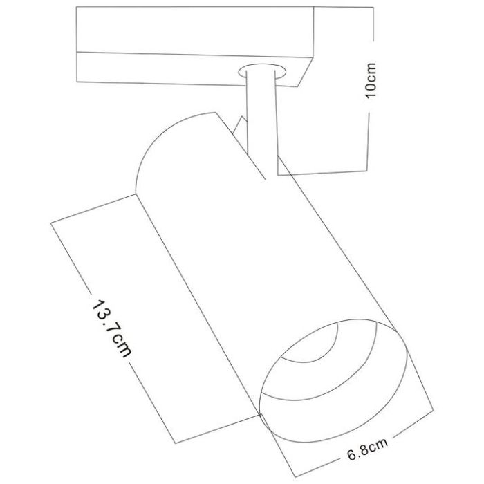 Светильник на штанге Arte Lamp Vinsant A2665PL-1WH