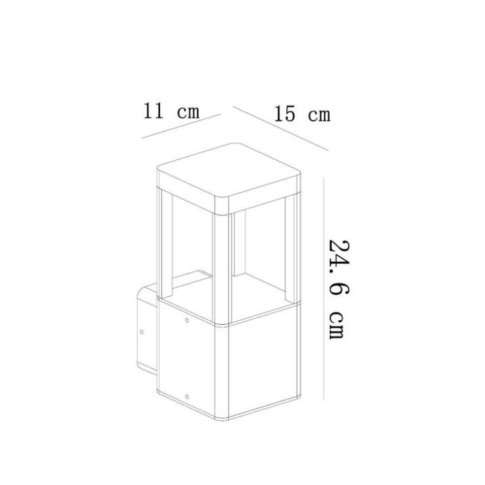 Светильник на штанге Arte Lamp Pherkad A2726AL-1BK