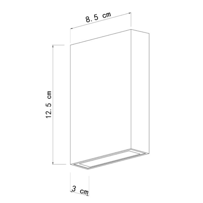 Накладной светильник Arte Lamp Algol A2750AL-2BK