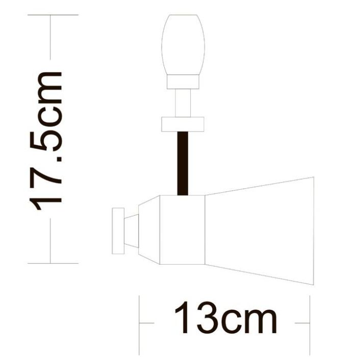 Светильник на штанге Arte Lamp Rails A3057 A3057PL-1BK