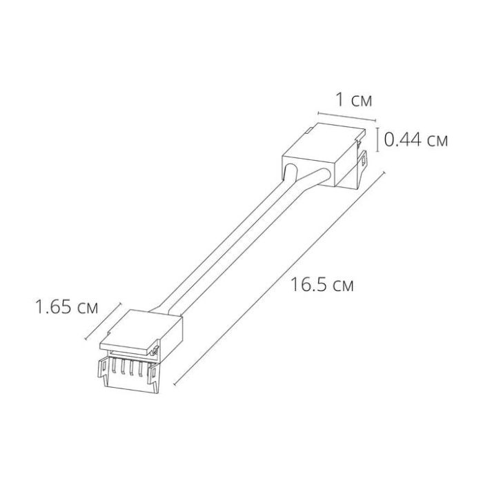 Соединитель лент гибкий Arte Lamp STRIP-ACCESSORIES A31-08-1CCT