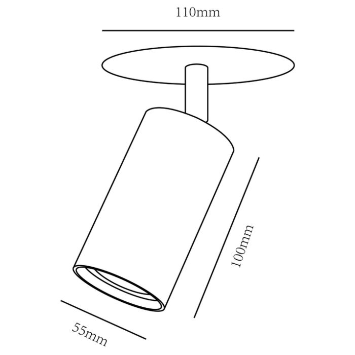 Накладной светильник Arte Lamp Cefeo A3214PL-1GY