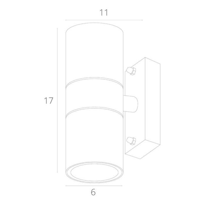 Светильник на штанге Arte Lamp Mistero A3302AL-2BK