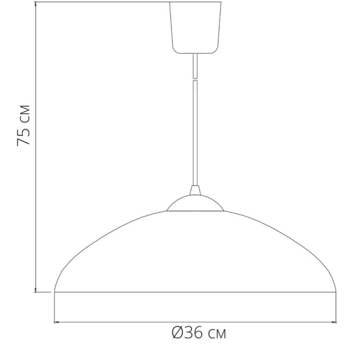 Подвесной светильник Arte Lamp Cucina A3320SP-1WH