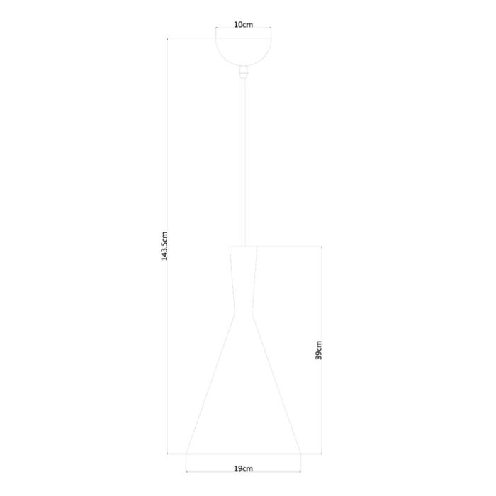 Подвесной светильник Arte Lamp Capello A3408SP-1BK