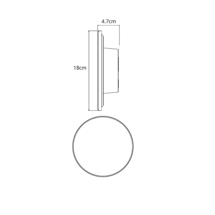 Накладной светильник Arte Lamp Nimbo A3412AL-1BK