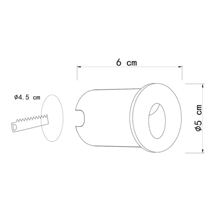 Встраиваемый светильник Arte Lamp Piazza A3802IN-1WH