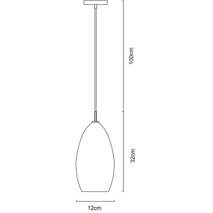 Подвесной светильник Arte Lamp Bicchiere A4282SP-1CC