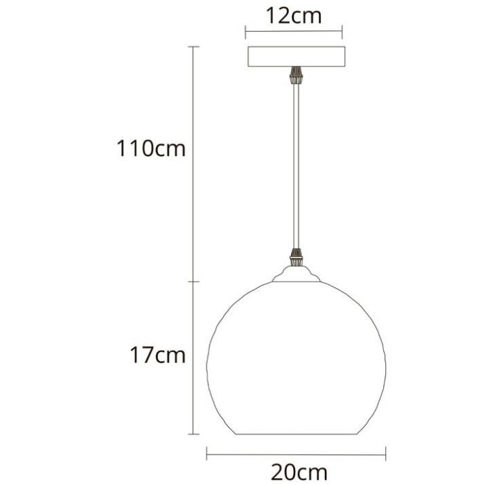 Подвесной светильник Arte Lamp Splendido A4285SP-1AC