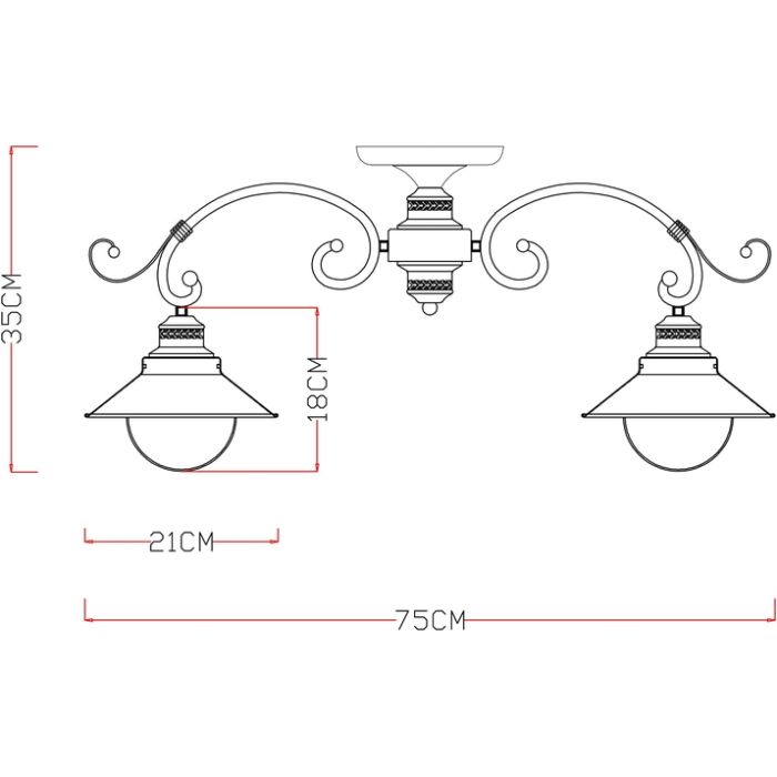 Потолочная люстра Arte Lamp Grazioso A4577PL-5CK