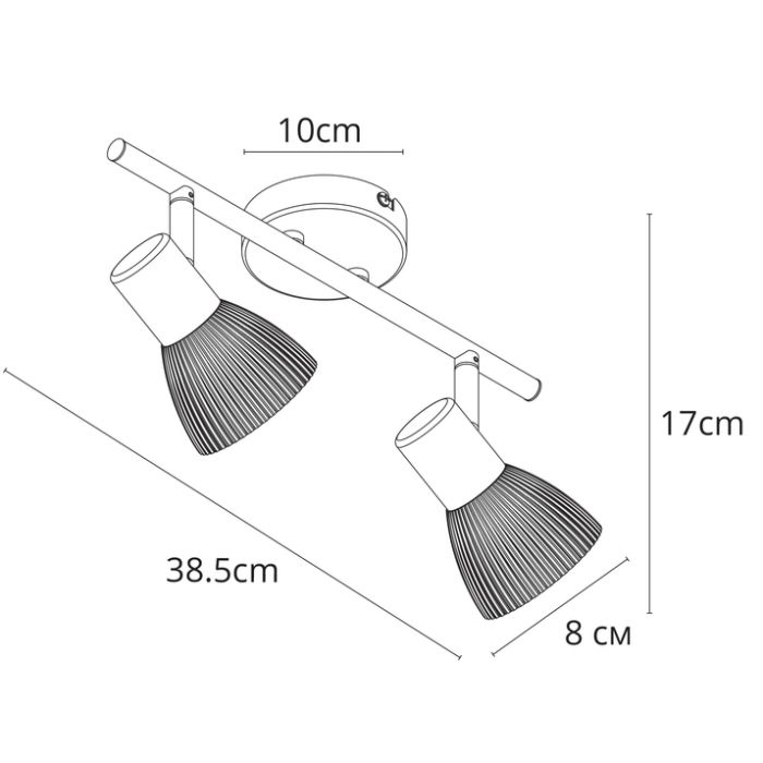 Спот Arte Lamp Parry A5062AP-2AB