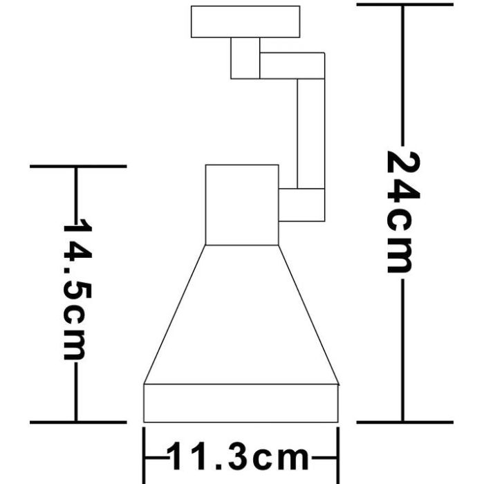 Светильник на штанге Arte Lamp Nido A5108PL-1BK